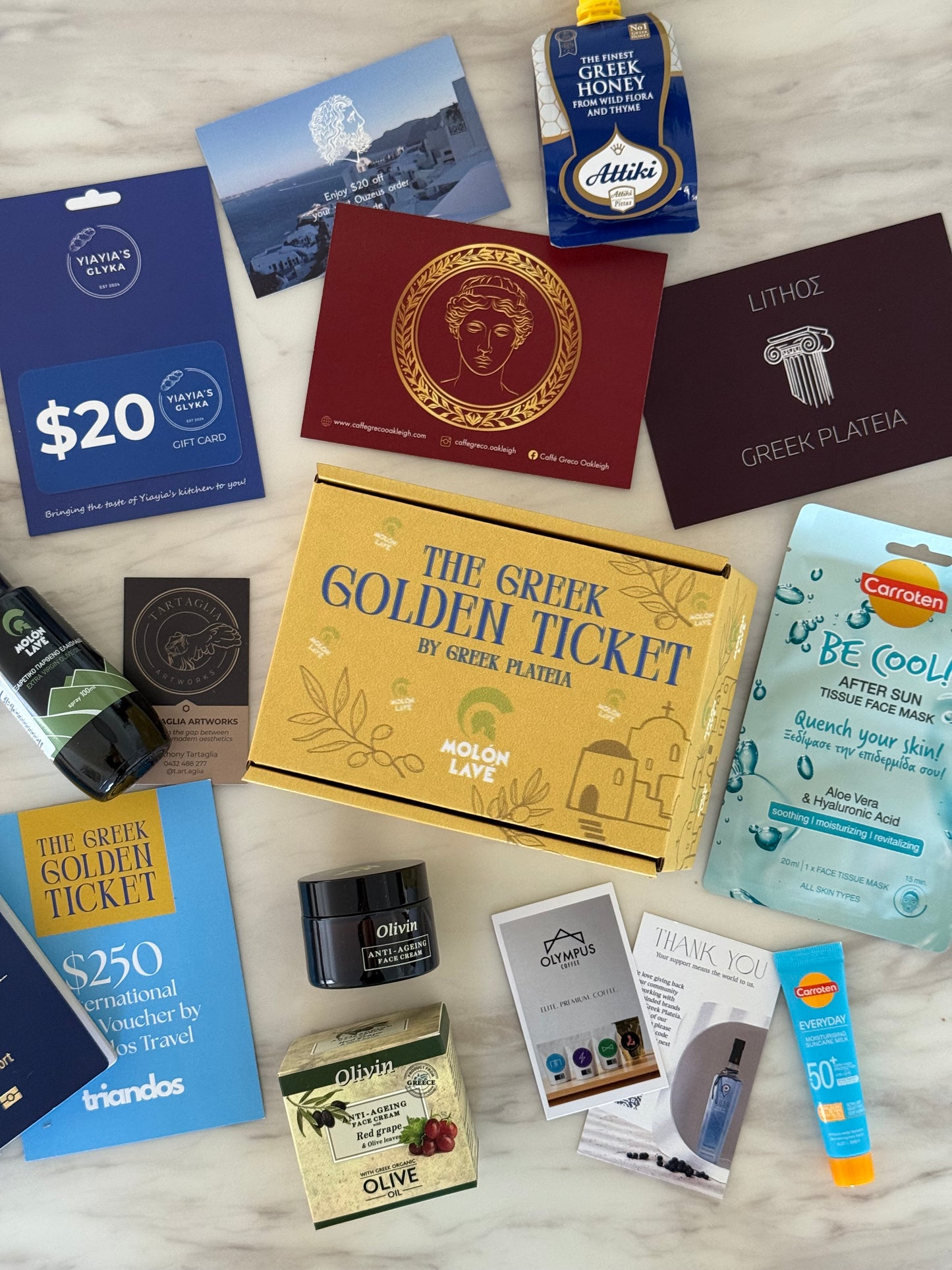 Greek Golden Ticket